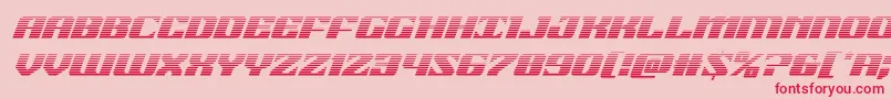 21gunsalutegradital Font – Red Fonts on Pink Background