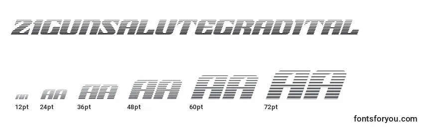 21gunsalutegradital (118510) Font Sizes