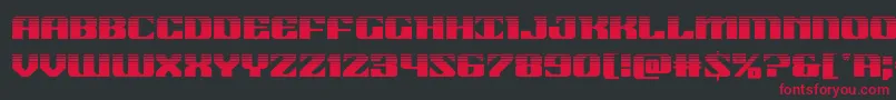 En savoir plus sur la police 21gunsalutehalf Police 21gunsalutehalf – polices rouges sur fond noir