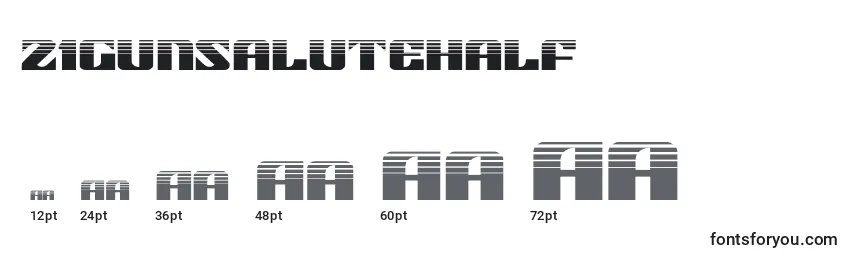 Размеры шрифта 21gunsalutehalf (118512)
