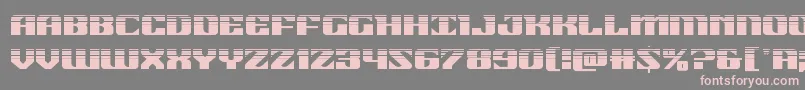 21gunsalutehalf Font – Pink Fonts on Gray Background