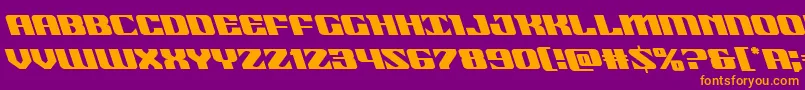 More about 21gunsaluteleft Font 21gunsaluteleft Font – Orange Fonts on Purple Background