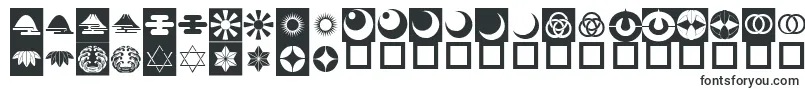 OrientPatternDingsSet5-fontti – Alkavat O:lla olevat fontit