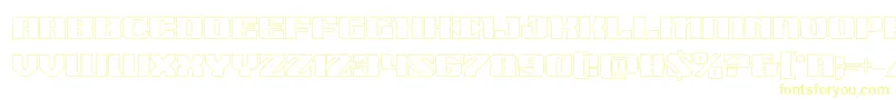 21gunsaluteout Font – Yellow Fonts