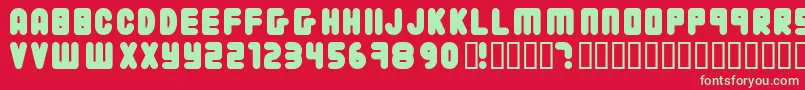 Saiba mais sobre a fonte 22203 Fonte 22203 – fontes verdes em um fundo vermelho