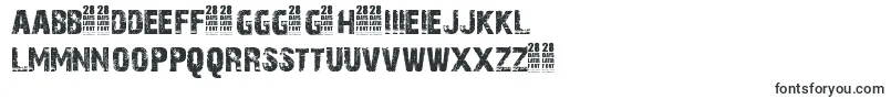 Lisätietoja 28 Days Later-fontista 28 Days Later-fontti – maltesen fontit