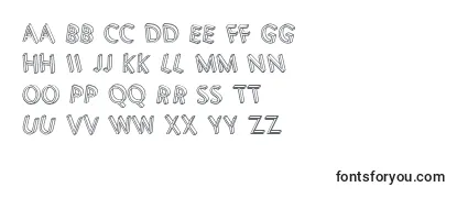 3DLetters Font
