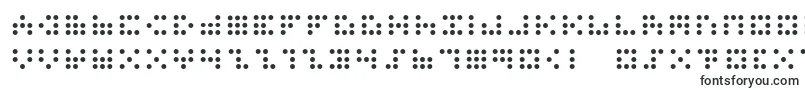 3x3dots-Schriftart – Schriftarten, die mit 3 beginnen