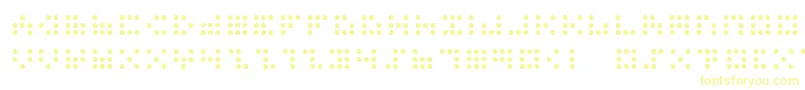 3x3dots Font – Yellow Fonts