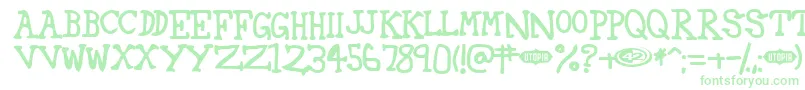 42 Font – Green Fonts