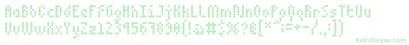 5dotmatrix 1979 Font – Green Fonts