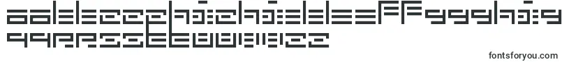 5Fatal Error-Schriftart – korsische Schriften
