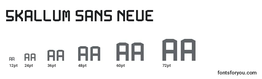 Размеры шрифта 5kallum sans neue