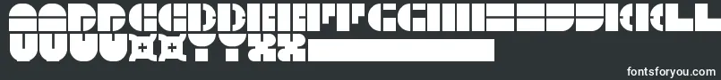 5Megabam Font – White Fonts on Black Background