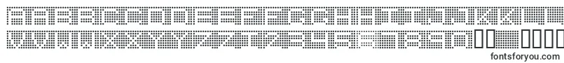 7INCR    Font – Standard Fonts