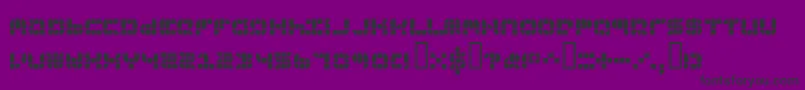 フォント9SQGRG   – 紫の背景に黒い文字
