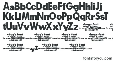 A Bug s Life   Debugged font – Fonts Starting With A
