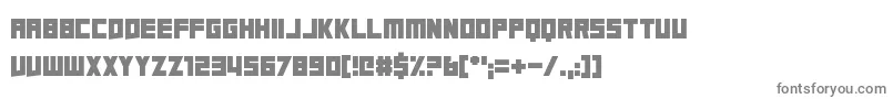 A Friend In Deed Font – Gray Fonts on White Background