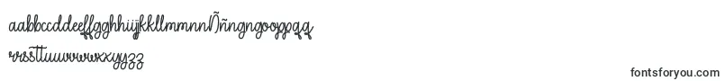A Perfect Place  -Schriftart – philippinische Schriften