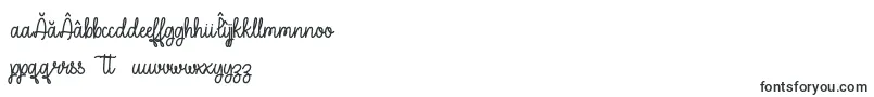 A Perfect Place  -Schriftart – rumänische Schriften