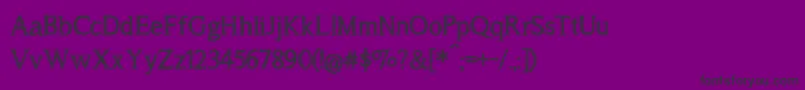 a song for jennifer Font – Black Fonts on Purple Background
