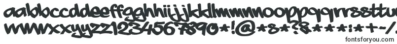 aaaiight fat-Schriftart – Schriftarten, die mit A beginnen