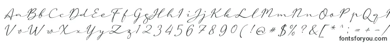 Шрифт aAutoSignature – буквенные шрифты