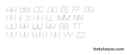 Обзор шрифта Abandoned Italic
