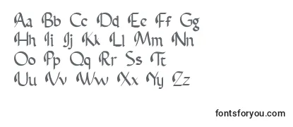 Czcionka Abbasy Calligraphy Typeface