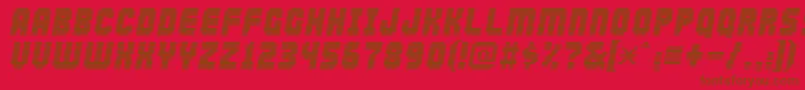 En savoir plus sur la police abduction2002 Police abduction2002 – polices brunes sur fond rouge