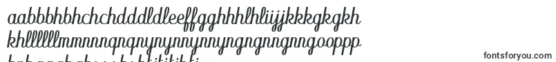 Abecedary Italic Font – Sotho Fonts