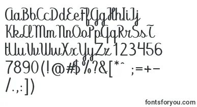 Abecedary font – school Fonts