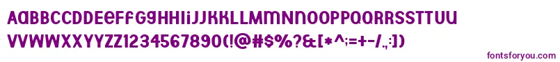 Aberforth Demo Font – Purple Fonts