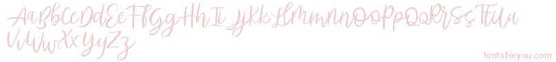 Abhyaksa FREE Font – Pink Fonts on White Background