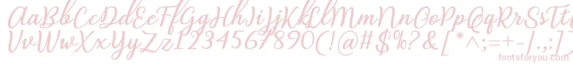 Abilya Regular Font by 7NTypes Font – Pink Fonts