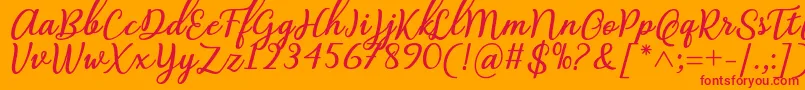 fuente Abilya Regular Font by 7NTypes – Fuentes Rojas Sobre Fondo Naranja