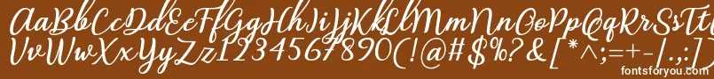 fuente Abilya Regular Font by 7NTypes – Fuentes Blancas Sobre Fondo Marrón