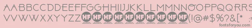 ABOVE    PERSONAL USE ONLY Font – Gray Fonts on Pink Background