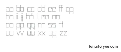 Шрифт Abstracta