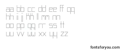 Шрифт Abstracta