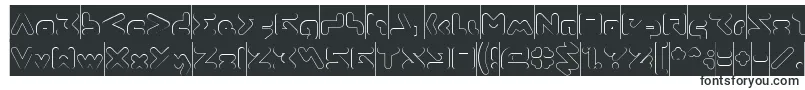ABSTRASCTIK Hollow Inverse Font – OTF Fonts