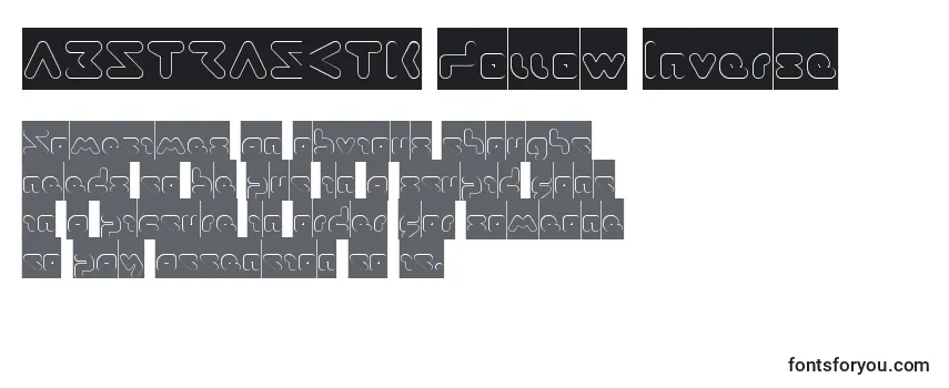 ABSTRASCTIK Hollow Inverse-fontti