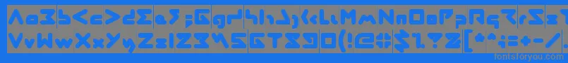 Подробнее о шрифте ABSTRASCTIK Inverse Шрифт ABSTRASCTIK Inverse – серые шрифты на синем фоне