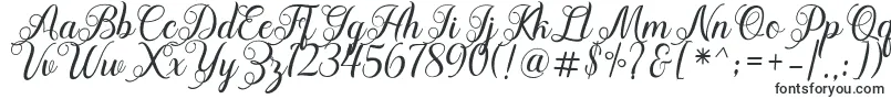 Шрифт Acapella – шрифты для афиш