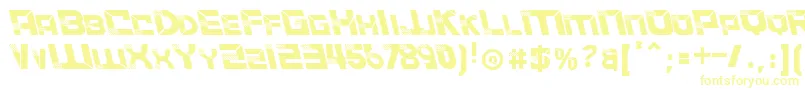 ACCELERARELeftalic Font – Yellow Fonts