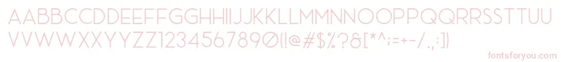 AceSans Demo Font – Pink Fonts
