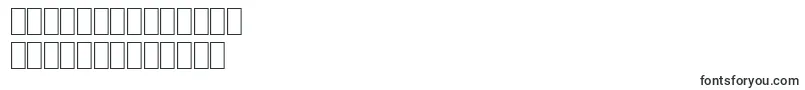 Acidic-Schriftart – laotische Schriften