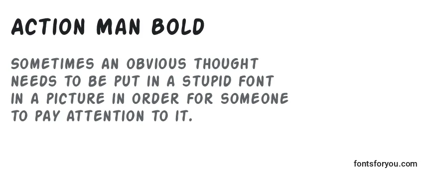 Action Man Bold-fontti
