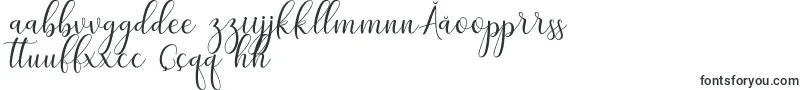 adaline script   regular-Schriftart – usbekische Schriften