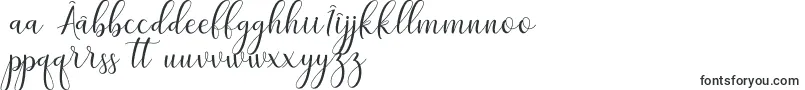 adaline script   regular-Schriftart – rumänische Schriften